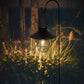 Solar Outdoor Hanging Retro Stake Lights with Shepherd Hook