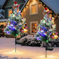 85cm Solar Christmas Tree Light Decoration Outdoor Solar Powered Christmas Yard Stake Light