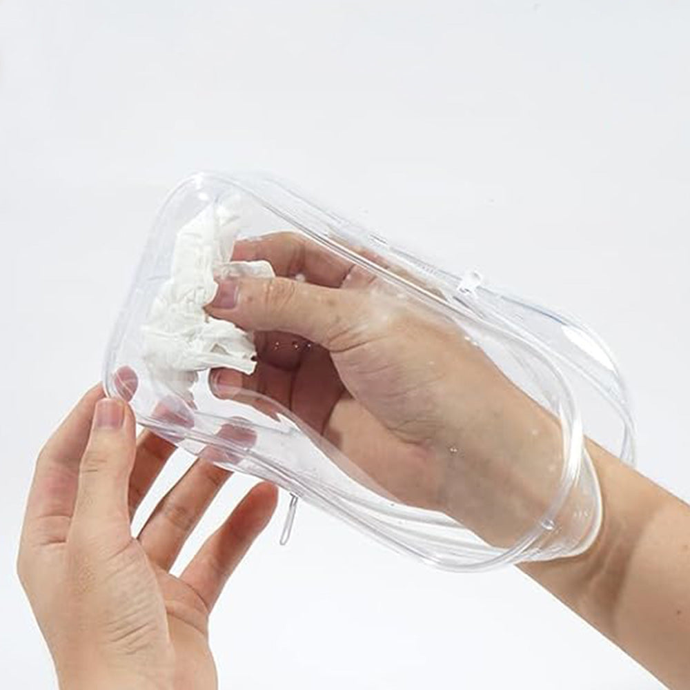 Transparent Carrier Bag Set for 15–17cm Doll Storage