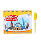Magic Water Drawing Doodle Coloring Book with Pen