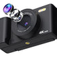 4K Digital Camera Flip Screen Autofocus for Vlogging and Photography Beginners