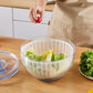 Multifunctional Large Salad Spinner Drain Basket for Kitchen