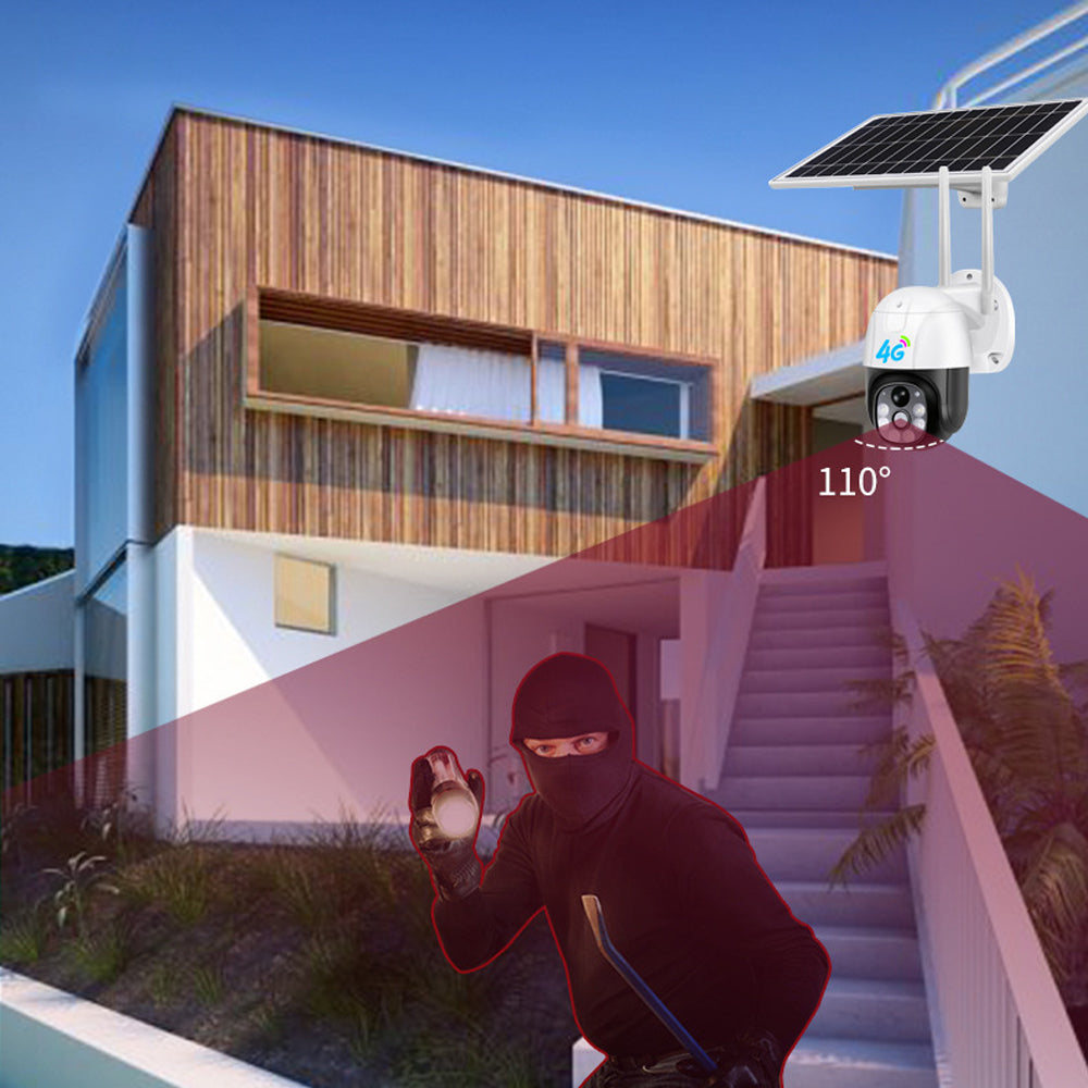 Solar Wireless WiFi Cameras for Outdoor Security