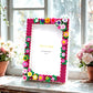 DIY Building Block Photo Frame Tabletop Decoration