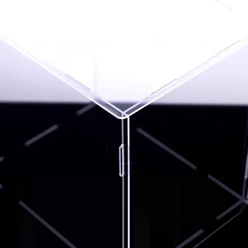 Acrylic Display Case Stackable Clear Dustproof Display Box for Cars Figures Model