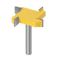 1/4 Inch CNC Spoilboard Surfacing Router Bit Flattening Cutter Woodwork Slab Tool