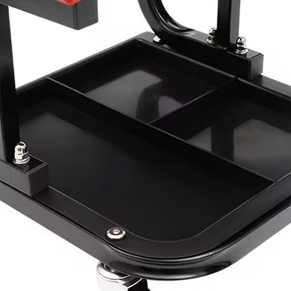 Mechanics Roller Seat with Divided Tool Tray for Home and Auto Repair Shop