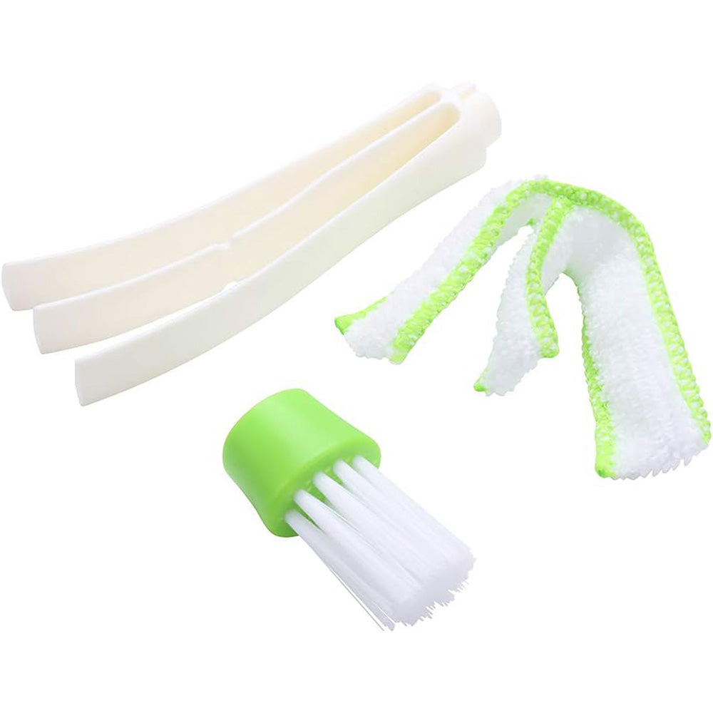 4Pcs Window Venetian Blind Cleaner Duster Tool 7 Fingers Dusting Cleaner and Air Vent Cleaner