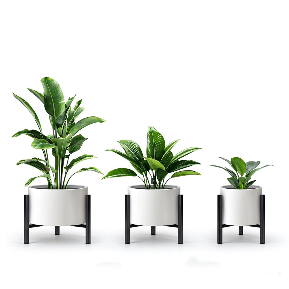 Adjustable Metal Plant Stand for 20.32 to 30.48 cm Flower Pots