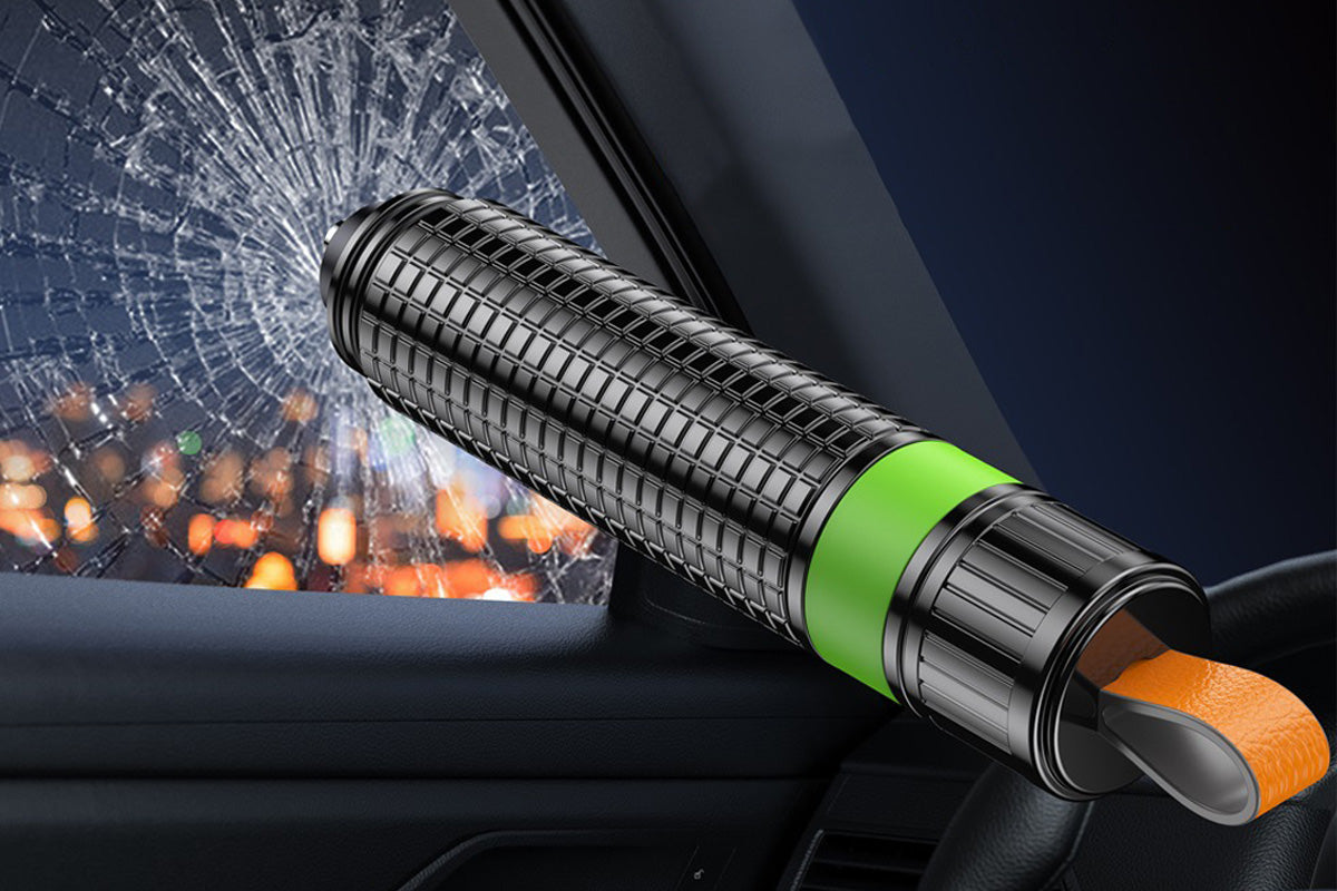 Car Hammer and Cutter Window Glass Breaker Emergency Escape Tool