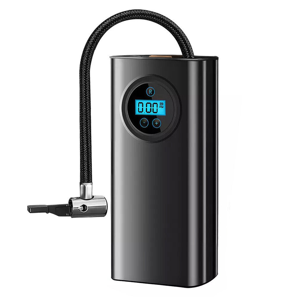 Tire Inflator Air Compressor with Auto Shutoff Pressure Gauge for Car Motorcycle