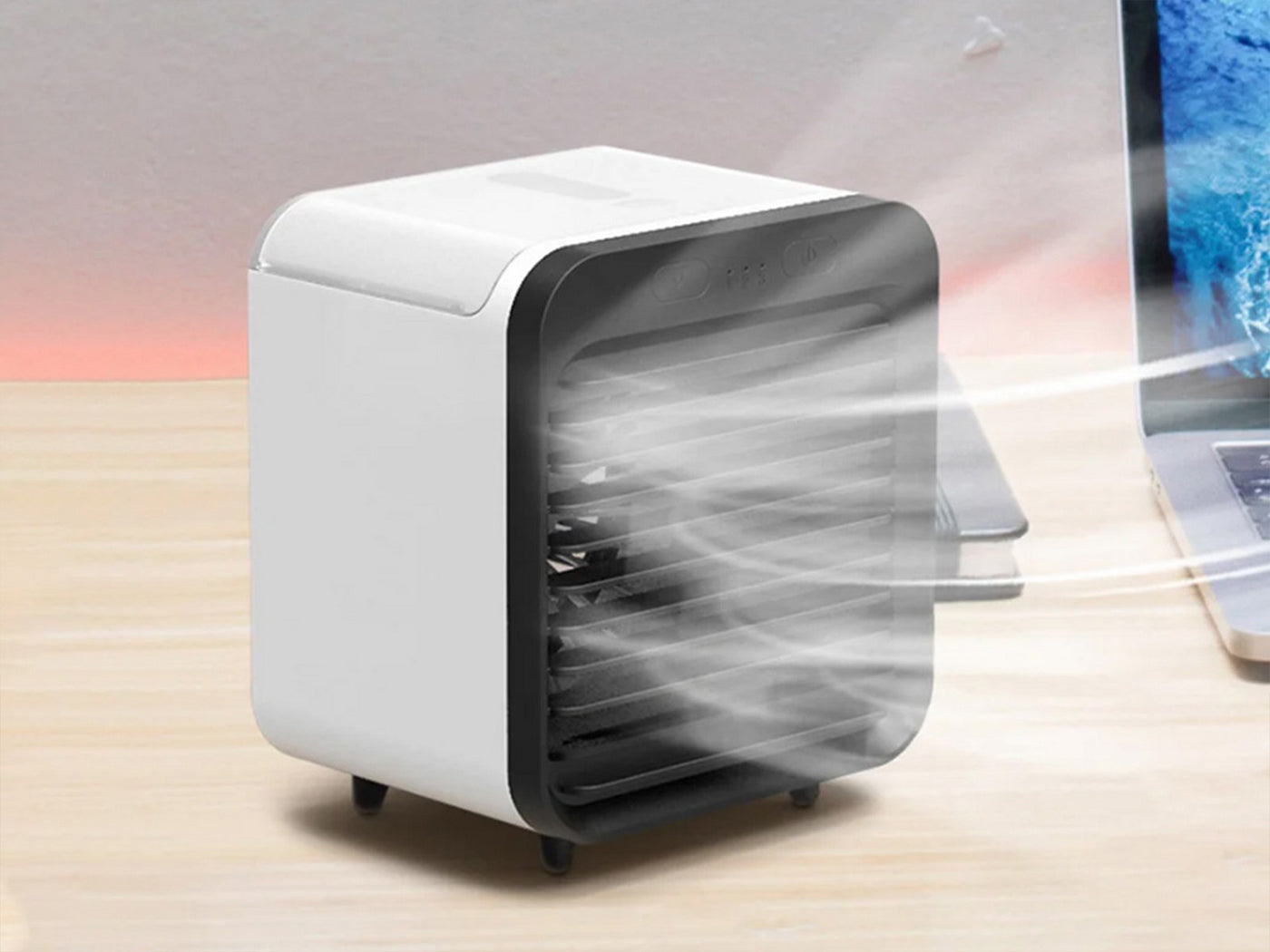 Portable Air Conditioners With 3 Speeds Air Cooling Fan Humidifier For Room Home Office