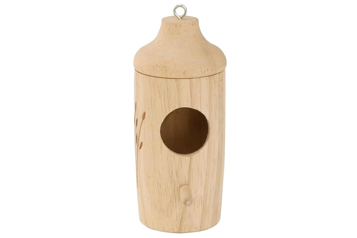 3PCS Hummingbird House Wooden Bird Houses For Outside Hanging Decor