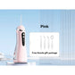 Portable Rechargeable Water Dental Flosser for Teeth Cleaning with 4 Tips