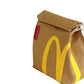 McDonald Inspired Creative Funny Canvas Linen Backpack / Shoulder Bag