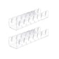 2Pcs Hat Stand for Baseball Caps Acrylic Hat Organizer for 14 Baseball Caps