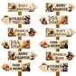 2Pcs Set of 12 Halloween Pumpkin Trick or Treat Party Decoration Arrow Signs