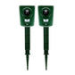 2Pcs Ultrasonic Animal Repeller for Outdoor