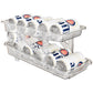 Refrigerator Organizer Bin Adjustable Width Soda Can Storage Rack Container Drink Dispenser