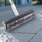 Long Handle Floor Scrub Brush Detachable Rotating V-Shaped Head Cleaning Tool