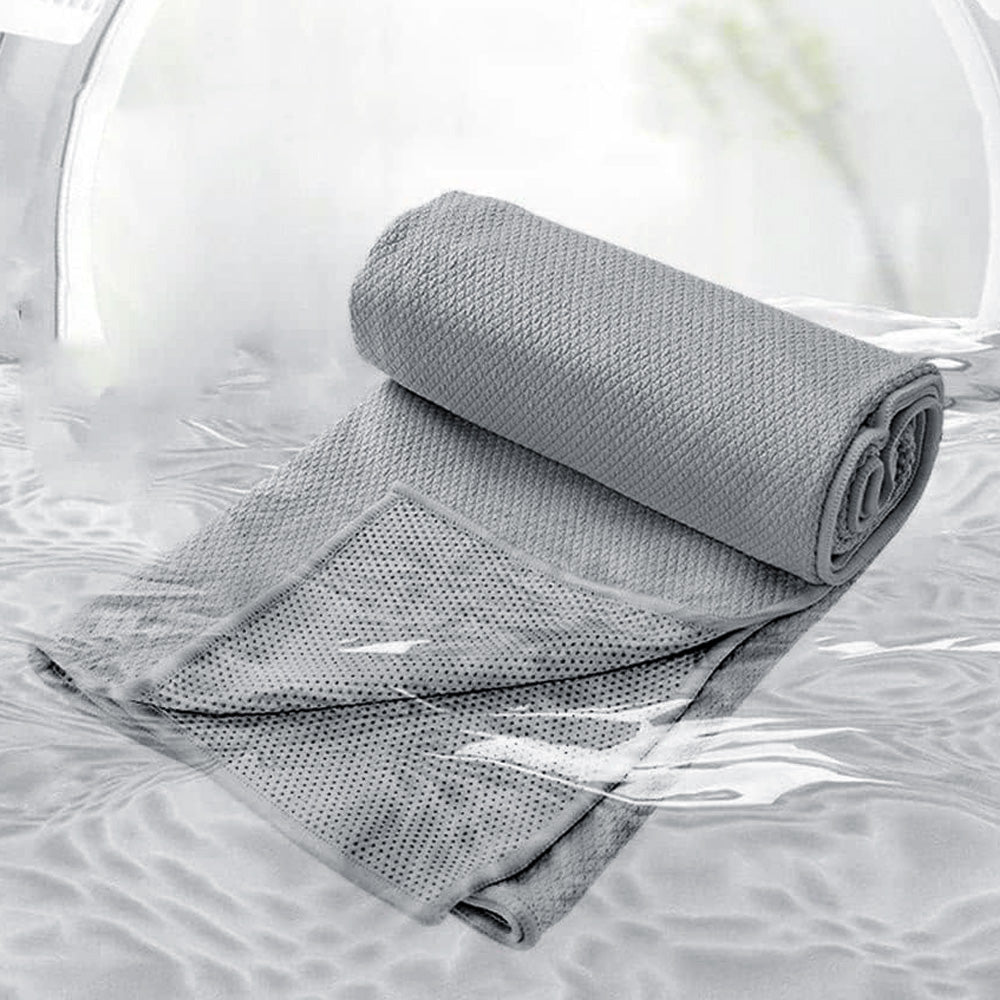 Hot Yoga Towel Microfiber Sweat Anti-Slip Yoga Mat Towels for Bikram Pilates