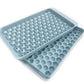 104 Grid Ice Ball Tray with Storage Bin Scoop Stackable Ice Cube Mold Set