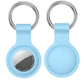 4Pcs Silicone AirTag Holder with Metal Carabiner Keychain