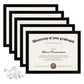 Certificate Frame with PVC for Diploma Document Photo Display