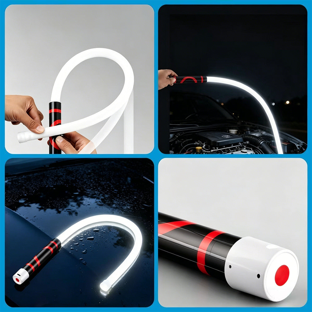 Flexible LED Work Light 76cm Bendable Flashlight Stick