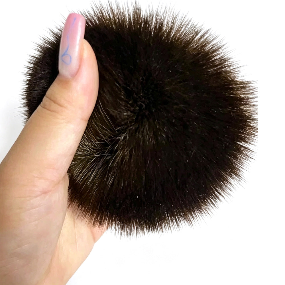 Soft Hair Sweeper Brush with Storage Case Neck Duster Brush for Home Barbershop
