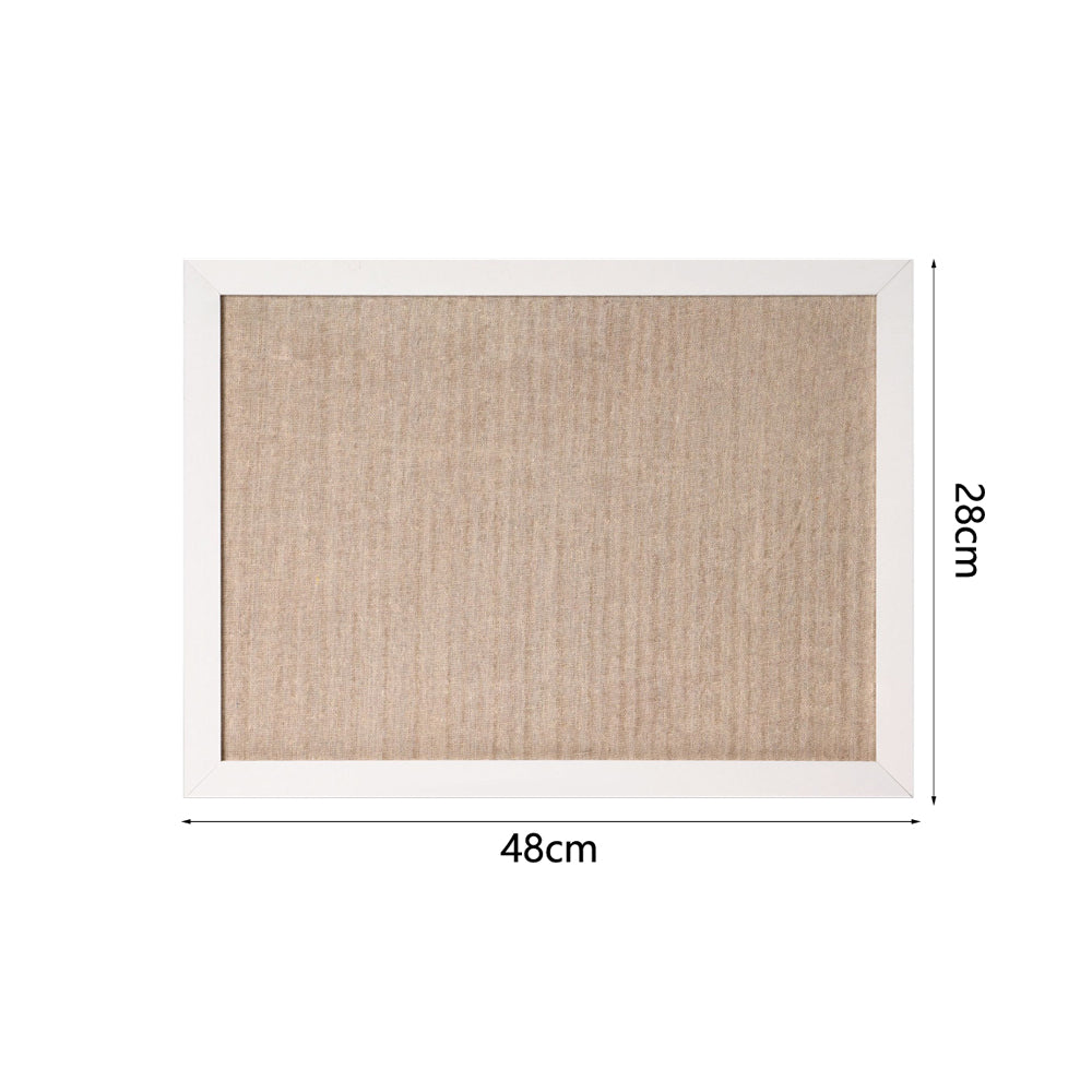Cork Notice Pinboard Large Memo Photos Wooden Frame