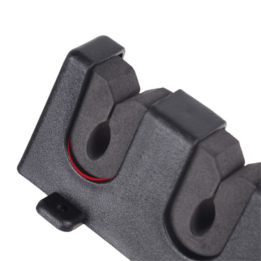 6-Rod Rack Wall Mounted Fishing Pole Holder-Vertical Style