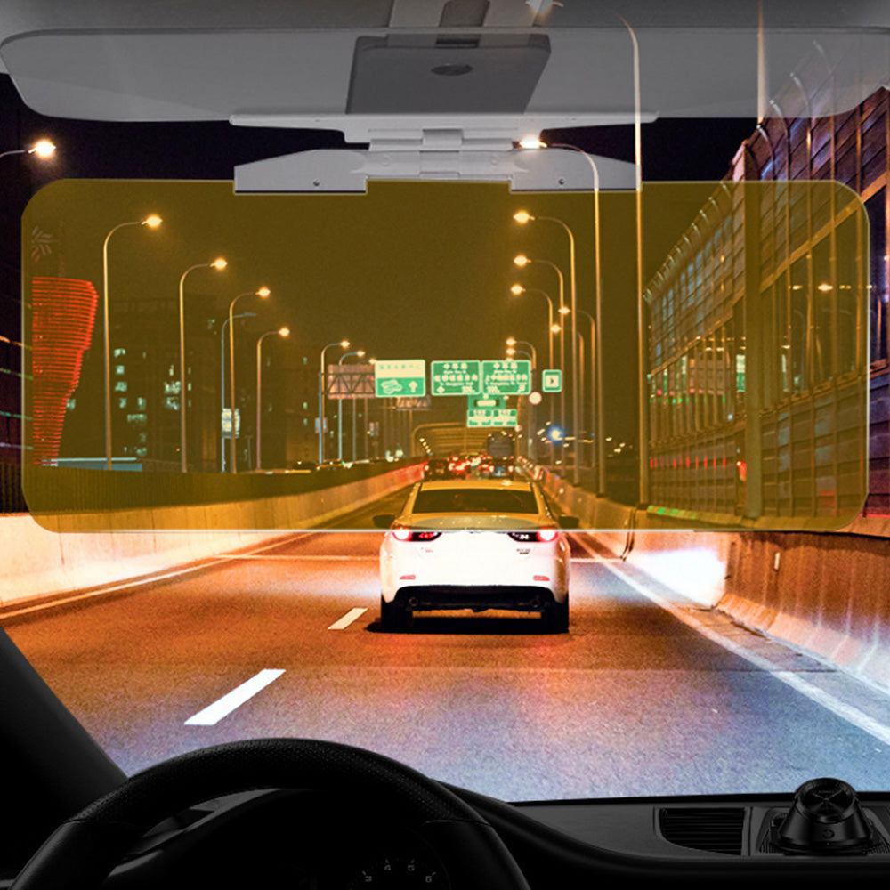 2-in-1 Sun Visor Extender for Day and Night Anti-Glare and UV Protection