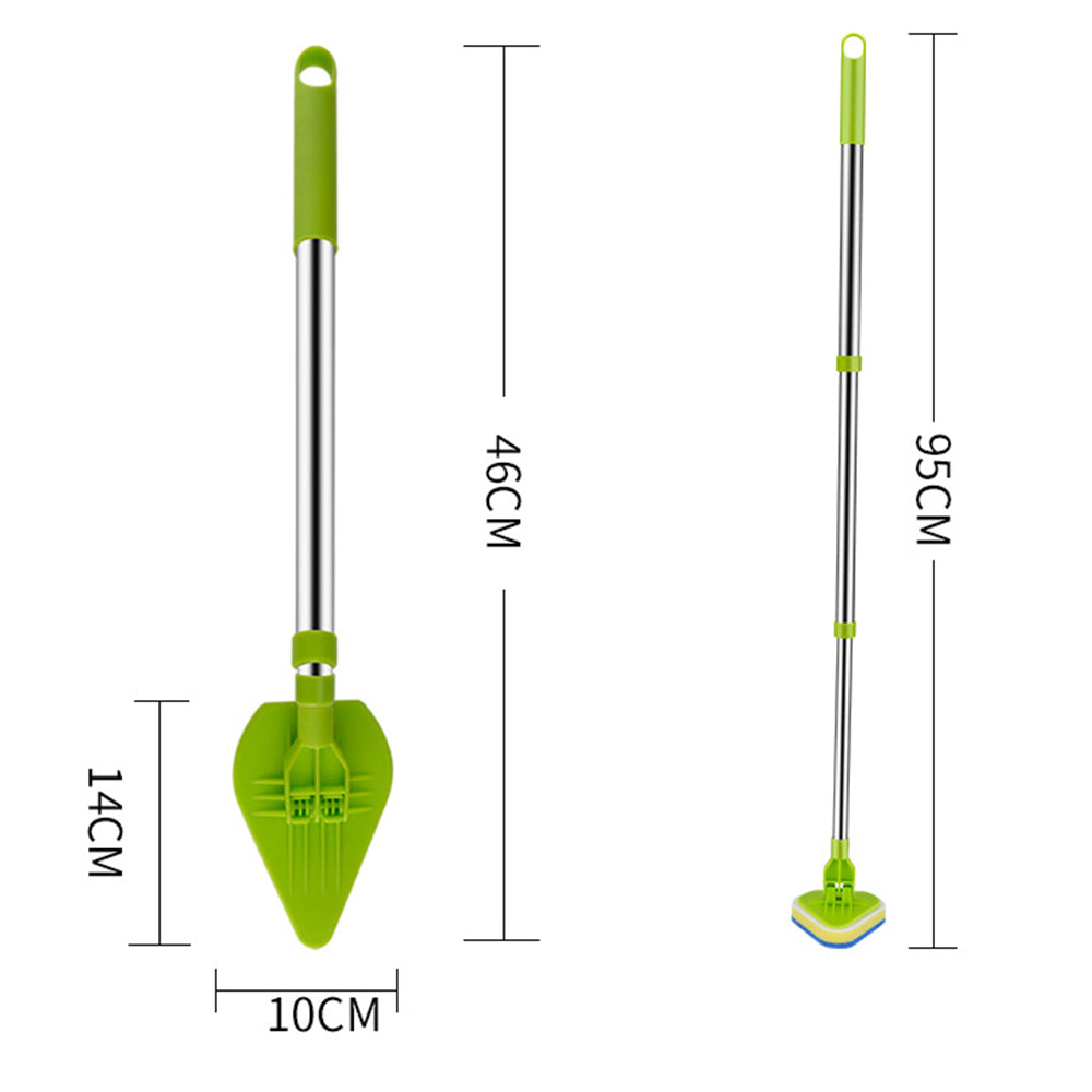 Adjustable Long Handle Floor Brush Cleaning Brush Tub and Tile Scrub Brush