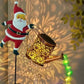 Solar Santa Claus Garden Stake Light Outdoor Christmas Yard Decoration