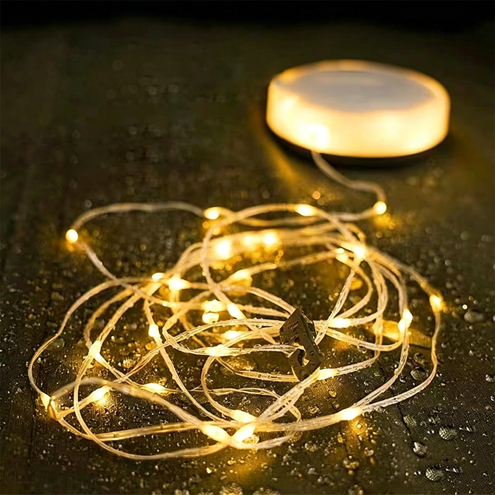Camping String Lights with Multiple Modes Rechargeable LED Camping Lantern for Home Outdoor Party