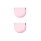 2Pcs 2 in 1 Portable Silicone Denture Retainer Storage Case
