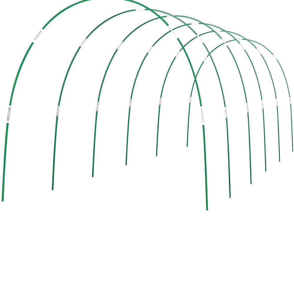 85Pcs Set Garden Netting Kit for Raised Beds Fiberglass Garden Hoops Bird Barrier Protection
