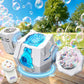 Rechargeable Bubble Machine with RGB Lights for Parties Weddings Events