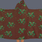 Printed Luminous Hoodie Blanket Glow in The Dark Hooded Blanket Wearable Blanket