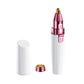 Women Facial Hair Removal 2 in 1 Rechargeable Eyebrow Trimmer Face Shaver with Light