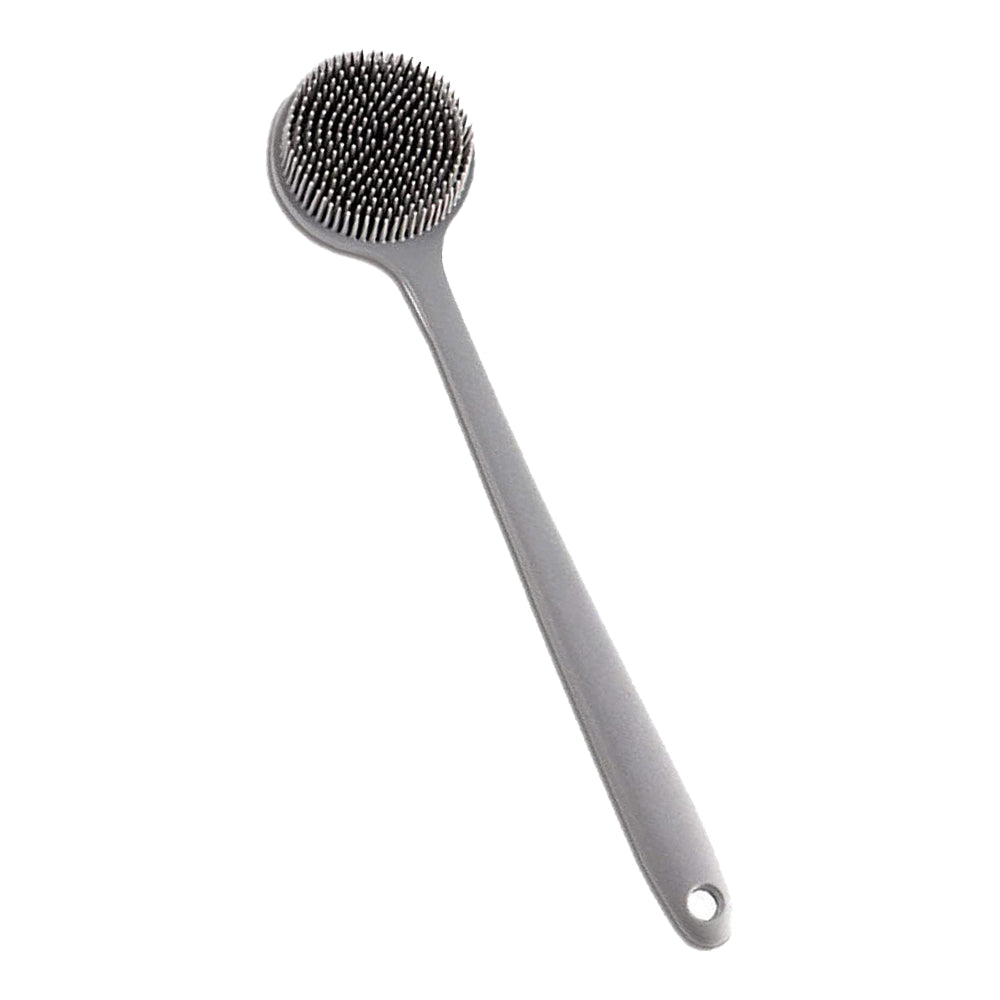 Silicone Body Brush Bath Brush Back Scrubber Long Handle Bath Shower Brush