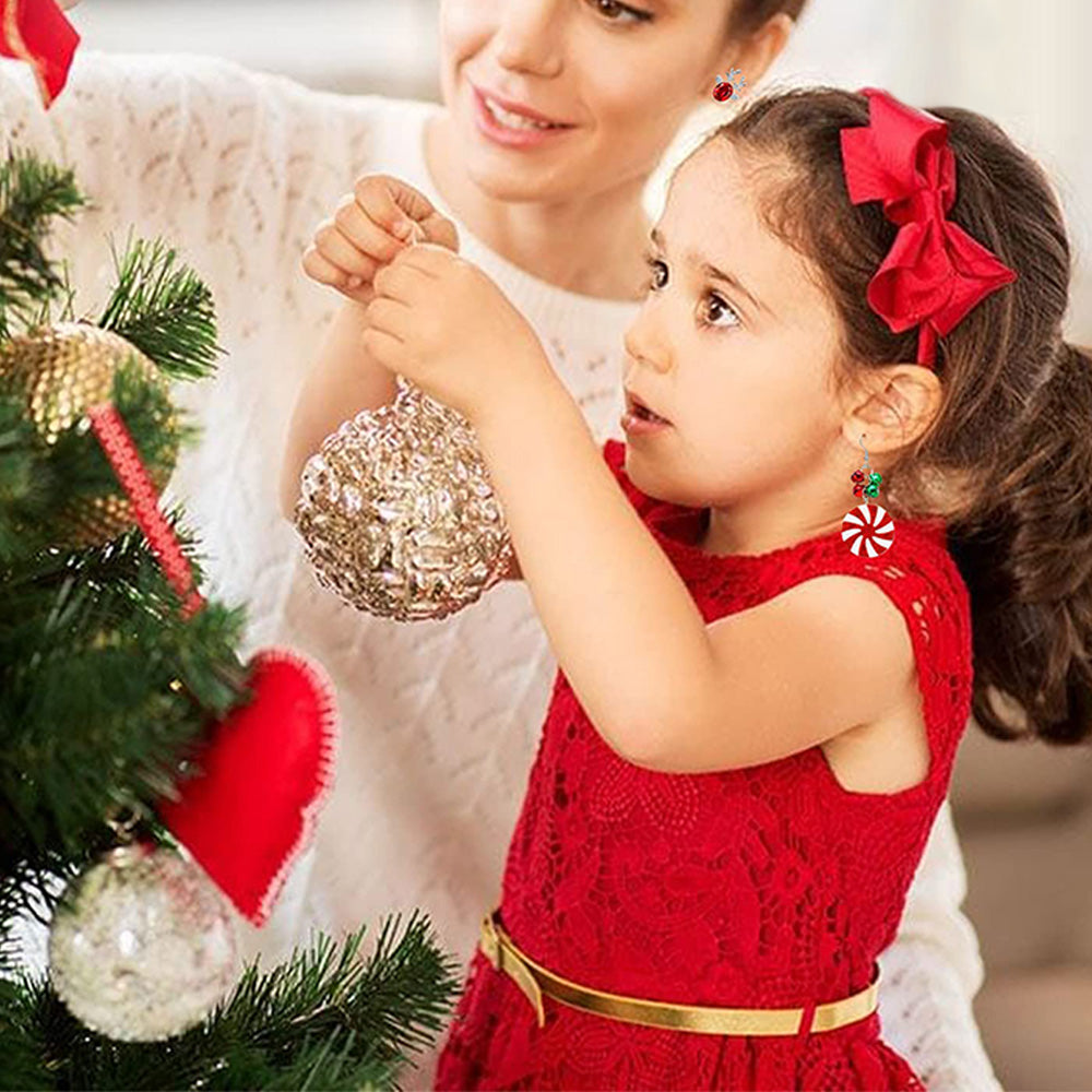 23 Pairs Christmas Earrings Fashion Jewellery for Women Festive Accessories