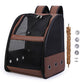 Pet Bird Carrier Backpack with Standing Perch