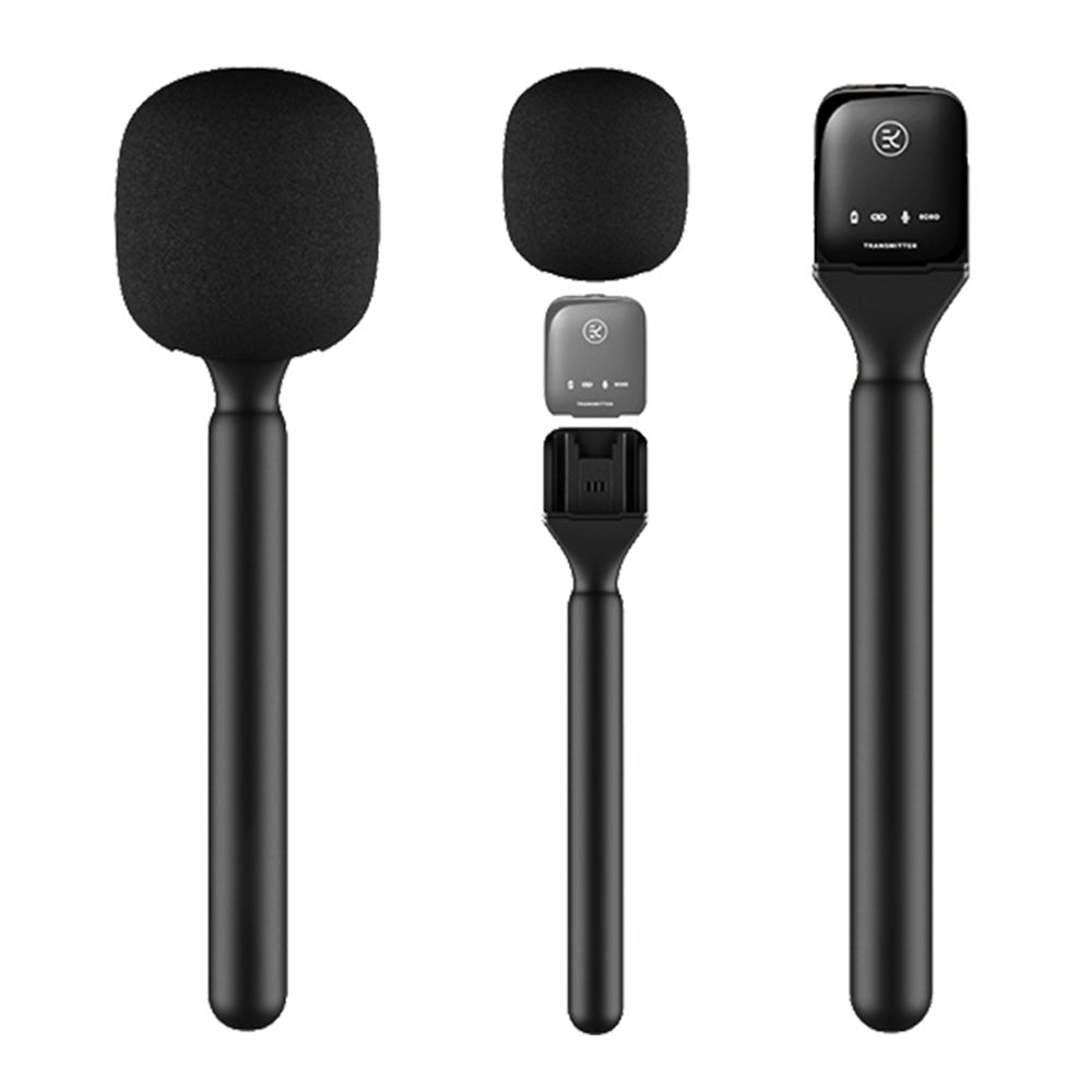 For DJI Handheld Mic Adapter with Cold Shoe Mount for Wireless Interview Handle Stick
