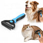 Two Sets Pet Grooming Combo Shedding and Dematting Brush for Dogs Cats