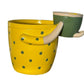2-In-1 Resin Flower Pot with Drainage Hole