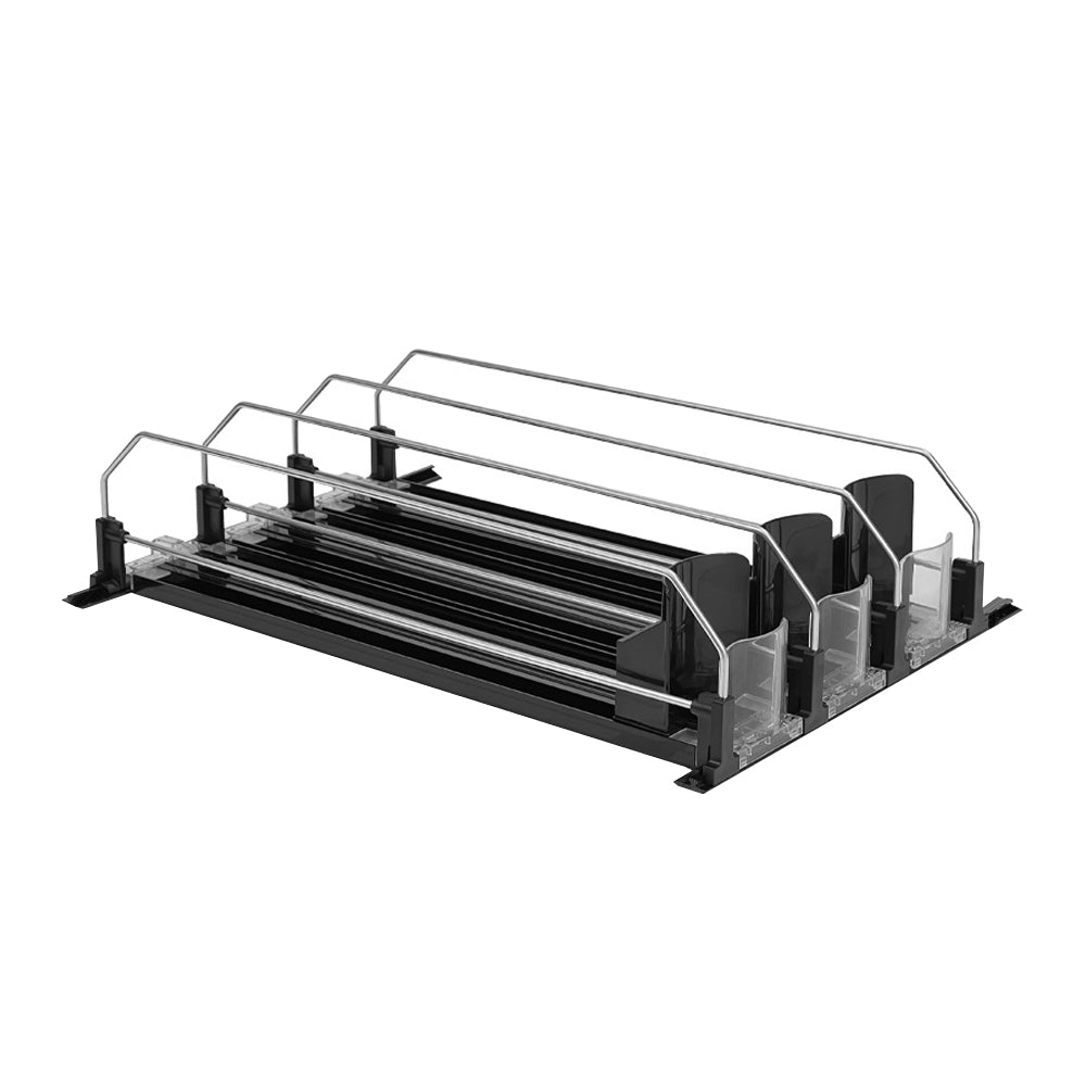 Drink Organizer for Fridge Automatic Pusher Glide Soda Can Dispenser