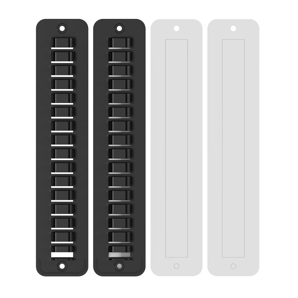 2 Pack Wall Mounted Baseball Cap Hat Rack Organizer