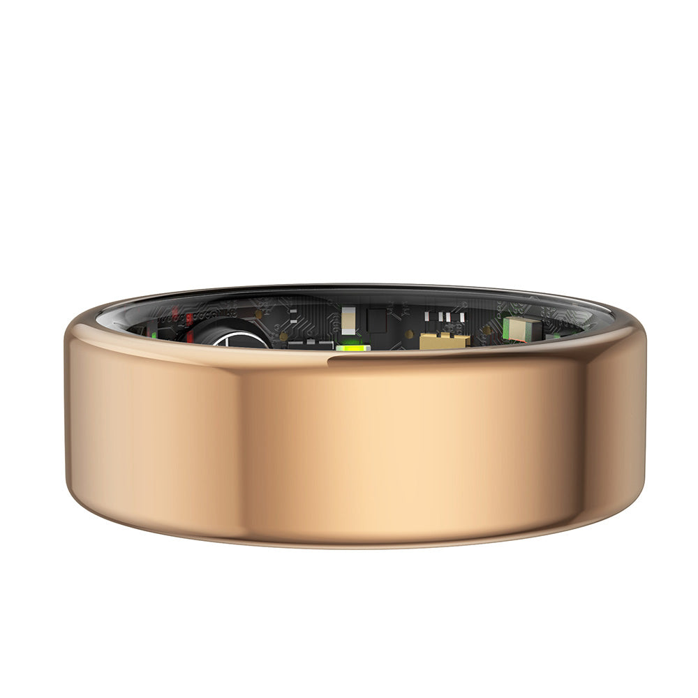Smart Health Ring Tracking Heart Rate Blood Oxygen Sleep with Charging Case Waterproof